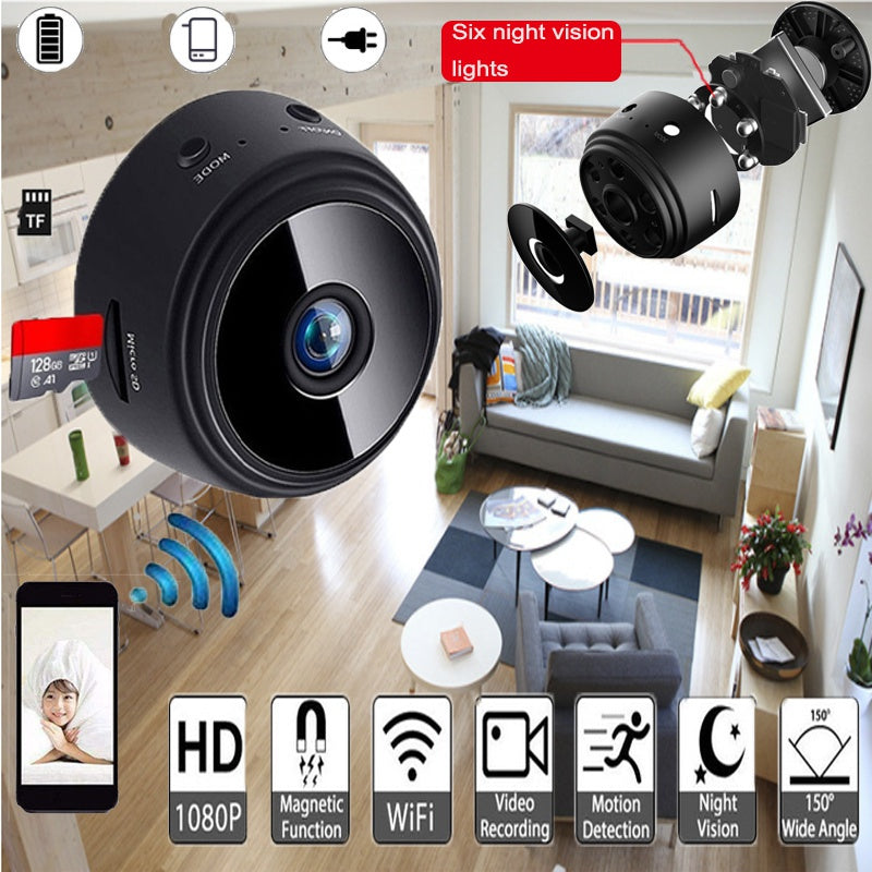 Fashion HD 1080P Wireless Wifi Mini Camera Night Vision Wireless Remot ...