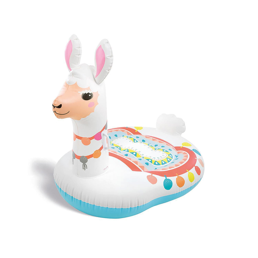 INTEX Cute Llama Inflatable Ride-on Pool Float