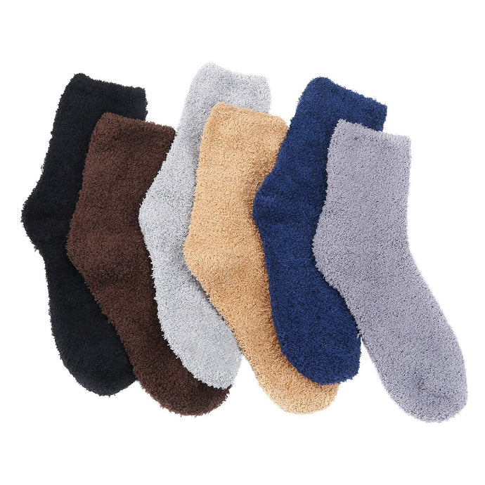 Women Warm Super Soft Plush Slipper Sock Winter Fluffy Microfiber Crew Socks Casual Home Sleeping Fuzzy Cozy Sock
