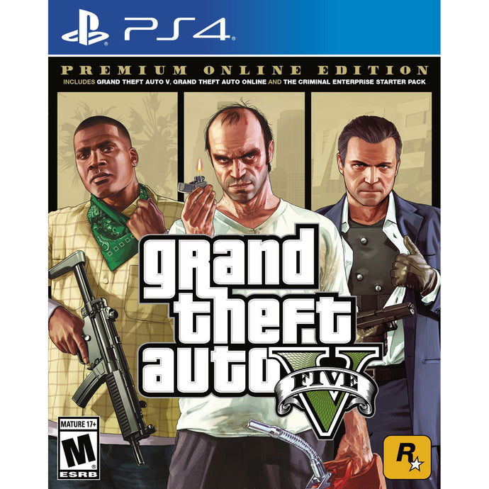 Grand Theft Auto V Premium Online Edition (PS4)