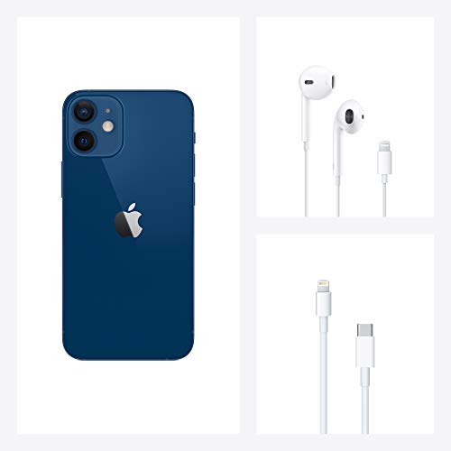 Apple iPhone 12 Mini (64 Go) - Bleu (Comprend EarPods)