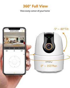 Imou Security Camera 2K Camera Surveillance Interieur 2.4G WiFi Camera for Home Security, Plug-in Indoor Camera 4MP, Pan Tilt, Human & Sound Detection, Night Vision, 2-Way Audio, Smart Tracking