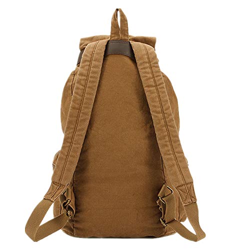 DRF Sac Ã  Dos en Toile Vintage Unisexe Sac Ã  Loisir RandonnÃ©e