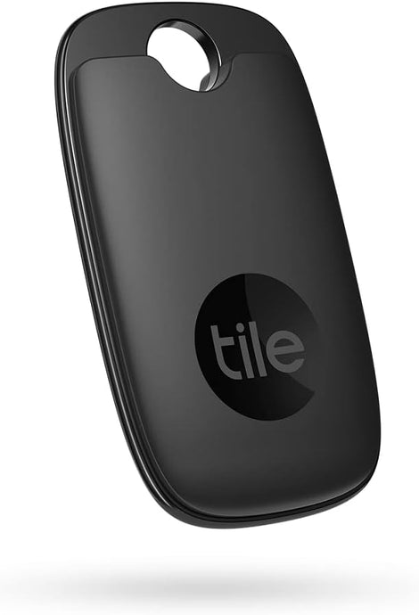 Tile Pro 1-pack. Powerful Bluetooth Tracker, Keys Finder and Item Locator for Keys, Bags, and More; Up to 400 ft Range. Water-resistant. Phone Finder. iOS and Android Compatible, Black.