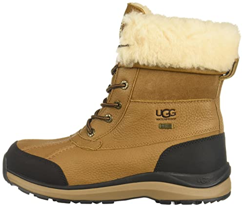 UGG Women's W Adirondack Boot III Snow, chestnut, 8 M US