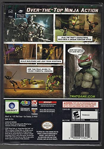 TMNT - GameCube