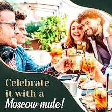 Charger l&#39;image dans la galerie, Kitchen Science Moscow Mule Hammered Copper Mugs 16oz (6)