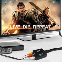 Charger l&#39;image dans la galerie, RCA to HDMI,AV to HDMI Converter,ABLEWE 1080P Mini RCA Composite CVBS Video Audio Converter Adapter Supporting PAL/NTSC for TV/PC/ PS3/ STB/Xbox VHS/VCR/Blue-Ray DVD Players