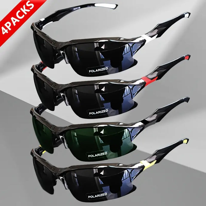 Polarized Sports Sunglasses For Men & Women: Windproof, Perfect For Baseball, Running, Fishing, Golf & Driving!