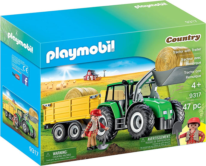 PLAYMOBIL Tractor with Trailer