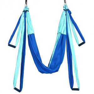 Swing Set Anti-Gravity Shaping Adjustable Yoga Belt-Blue