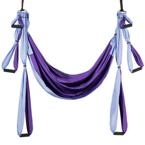 Swing Set Anti-Gravity Shaping Adjustable Yoga Belt-Purple