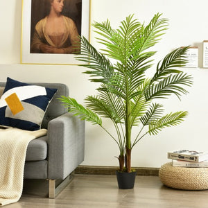 4.3 Ft Indoor Artificial Phoenix Palm Tree Plant