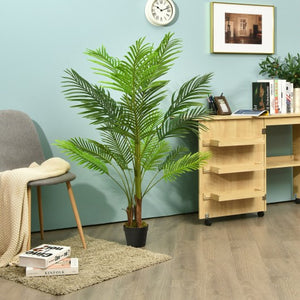 4.3 Ft Indoor Artificial Phoenix Palm Tree Plant