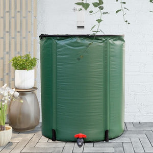 60 Gallon Portable Collapsible Rain Barrel Water Collector