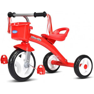 Kids Tricycle Rider with Adjustable Seat-Red