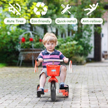 Charger l&#39;image dans la galerie, Kids Tricycle Rider with Adjustable Seat-Red