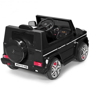 Mercedes Benz G65 Licensed Remote Control Kids Riding Car-Black