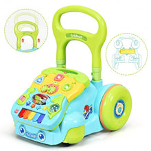 Charger l&#39;image dans la galerie, Early Development Toys for Baby Sit-to-Stand Learning Walker-Blue