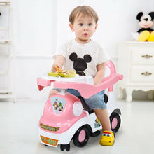 Charger l&#39;image dans la galerie, 3-in-1 Ride On Push Car with Music Box &amp; Horn-Pink