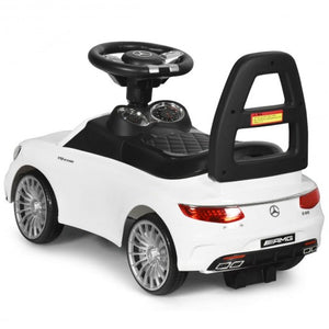 Licensed Mercedes Benz Kids Ride On Push Car-White