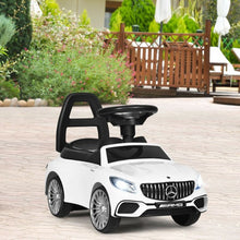 Cargar imagen en el visor de la galería, Licensed Mercedes Benz Kids Ride On Push Car-White