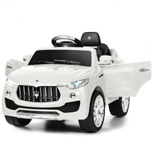 Charger l&#39;image dans la galerie, 6V Licensed Maserati Kids Ride On Car-White