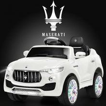 Charger l&#39;image dans la galerie, 6V Licensed Maserati Kids Ride On Car-White