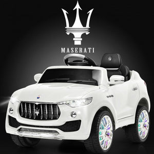 6V Licensed Maserati Kids Ride On Car-White