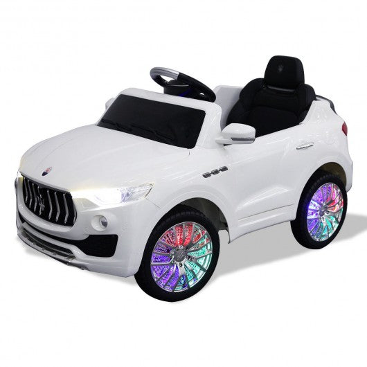 6V Licensed Maserati Kids Ride On Car-White