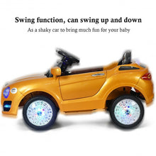 Charger l&#39;image dans la galerie, 6V Kids Ride on Car RC Remote Control with MP3-Golden