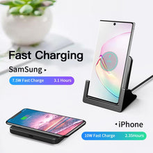 Charger l&#39;image dans la galerie, BLZK QI 15W Fast Charge Wireless Charger For iPhone 8 11 11Pro X XS for Samsung Buds For Airpods Pro Charger Stand Dock