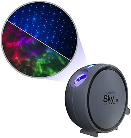 BlissLights Sky Lite - LED Laser Star Projector, Galaxy Lighting, Nebula Lamp for Gaming Room, Home Theater, Bedroom Night Light, or Mood Ambiance (Blue Stars)