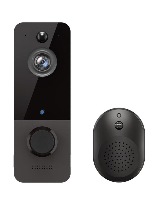 Caméra de sonnette sans fil eken caméra de sonnette vidéo intelligente avec détection de mouvement pir stockage dans le cloud image en direct hd audio bidirectionnel vision nocturne 2.4g compatible #9221423