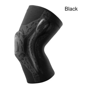 Veidoorn 1 pcs Knee Patella Protector Brace Silicone Spring Knee Pad Basketball Running Compression Knee support Sleeve