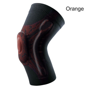 Veidoorn 1 pcs Knee Patella Protector Brace Silicone Spring Knee Pad Basketball Running Compression Knee support Sleeve