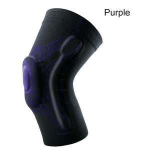 Veidoorn 1 pcs Knee Patella Protector Brace Silicone Spring Knee Pad Basketball Running Compression Knee support Sleeve