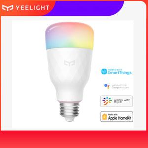Xiaomi Mijia Yeelight 1S YLDP13YL Smart LED Bulb Colorful 800 Lumens 8.5W E27 Lemon Smart Lamp For Mi Smart Home App White/RGB